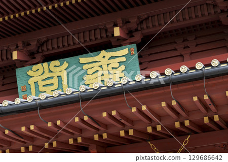 Nikkozan Rinnoji Temple in summer 129686642