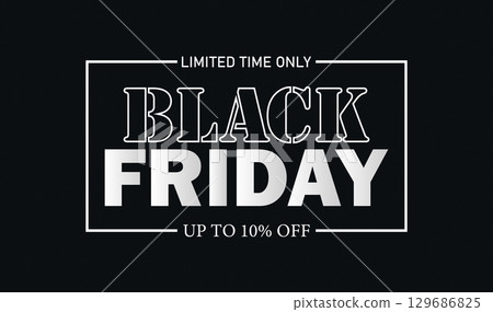 Black Friday Sale 129686825