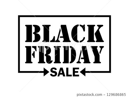 Black Friday Sale Banner Black Friday Sale Banner 129686865