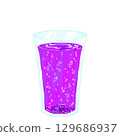Fizzy grape soda 129686937