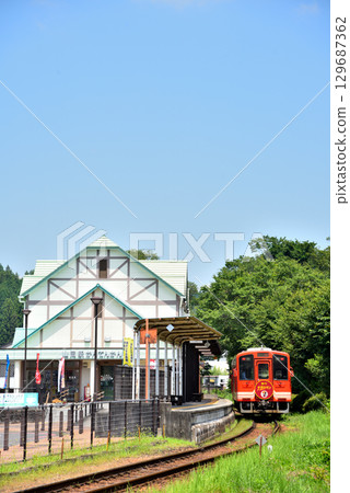 岐阜縣、惠那市、明智鐵道、山岡站 岐阜縣、惠那市、明智鐵道、山岡站 129687362