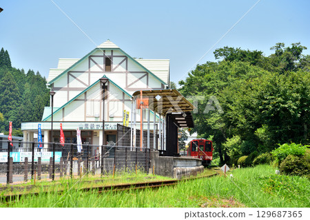 Gifu Prefecture, Ena City, Akechi Railway, Yamaoka Station 129687365