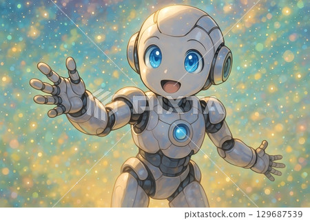 一個動作和表情都像是在跟你說話的機器人 129687539
