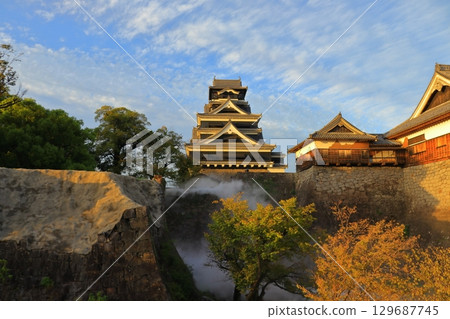 Kumamoto Castle, a place where history and nature coexist in harmony, and associated with Kato Kiyomasa (Kumamoto Prefecture) 129687745