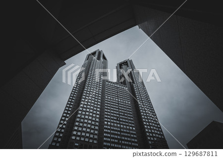 Tokyo Nishi-Shinjuku Scenery Urban Scenery 129687811