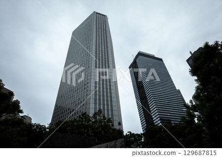 東京西新宿風光 城市風光 129687815