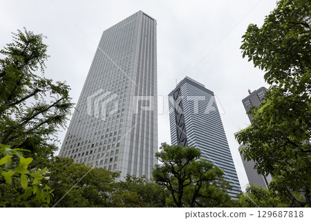 Tokyo Nishi-Shinjuku Scenery Urban Scenery 129687818