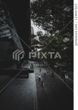 Tokyo Nishi-Shinjuku Scenery Urban Scenery 129687825