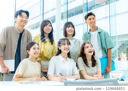 Young college student 129688851