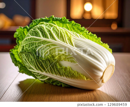 Autumn harvest vegetables (Chinese cabbage, Chinese cabbage) 129689459