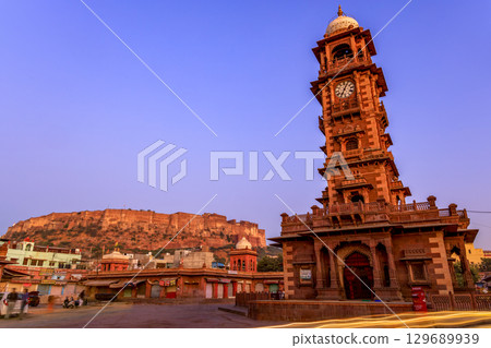 Ghanta Ghar（鐘樓）和 Mehrangarh 堡 129689939
