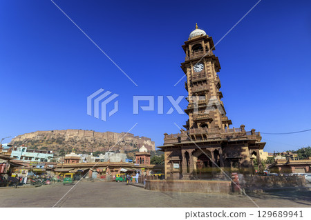 Ghanta Ghar (Clock Tower) and Mehrangarh Fort 129689941