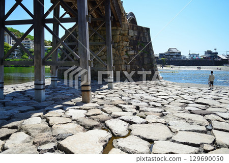 Kintaikyo Bridge, Iwakuni City, Yamaguchi Prefecture (Three Famous Bridges in Japan) Kintaikyo Bridge, Iwakuni City, Yamaguchi Prefecture (Three Famous Bridges in Japan) 129690050