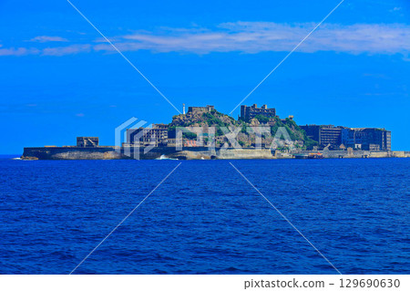 [Nagasaki Prefecture] Gunkanjima, an Industrial Revolution Heritage Site (World Cultural Heritage Site) 129690630