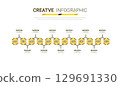 Timeline for 1 year, calendar, 12 months, Presentation business 4 quarter, Infographic Timeline can be used for workflow, process diagram, flow chart. 129691330