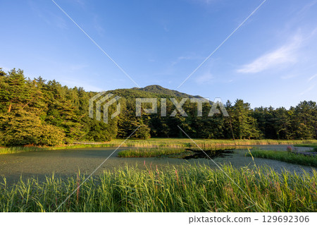日本島根縣三瓶山的美景 129692306