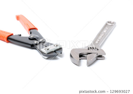 Wrenches, spanners, tools, implements, DIY, wire clippers, screws, nuts, bolts, industry, repair, carpentry Wrenches, spanners, tools, implements, DIY, wire clippers, screws, nuts, bolts, industry, repair, carpentry 129693027
