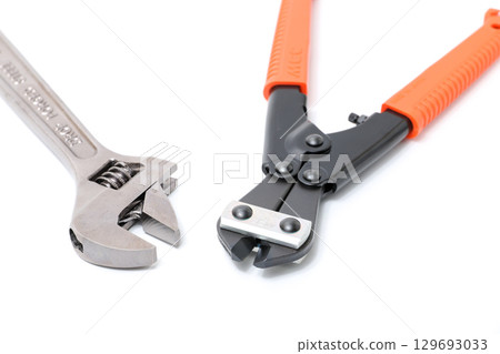 Wrenches, spanners, tools, implements, DIY, wire clippers, screws, nuts, bolts, industry, repair, carpentry Wrenches, spanners, tools, implements, DIY, wire clippers, screws, nuts, bolts, industry, repair, carpentry 129693033