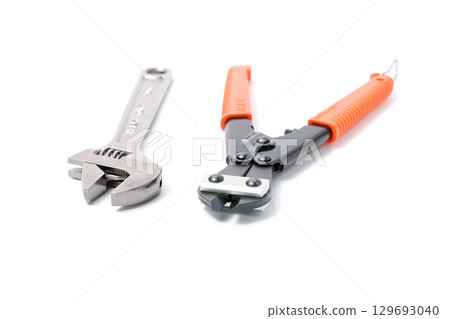 Wrenches, spanners, tools, implements, DIY, wire clippers, screws, nuts, bolts, industry, repair, carpentry Wrenches, spanners, tools, implements, DIY, wire clippers, screws, nuts, bolts, industry, repair, carpentry 129693040
