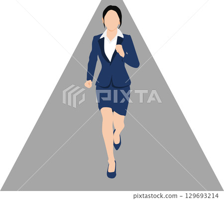 實現目標的路線圖插圖 129693214