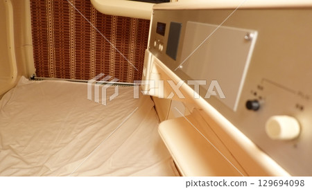Japanese capsule hotel Japanese capsule hotel 129694098