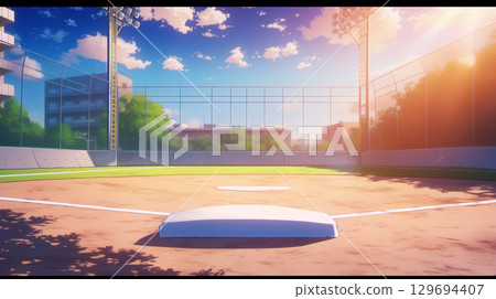 一個棒球場 129694407