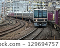 Quadruple-track Tokaido Main Line, passing Motomachi Cars, Upbound Special Rapid Service 129694757