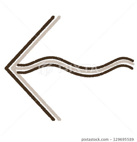 simple arrow illustration 129695589
