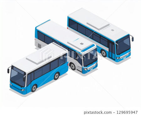 Isometric Bus 129695947