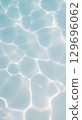 The transparent shallow ocean surface reflecting sunlight 129696062