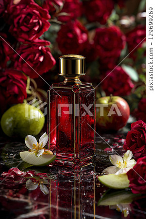 Glamorous fragrance 129699269