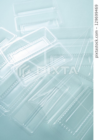 Lots of plastic containers 129699469