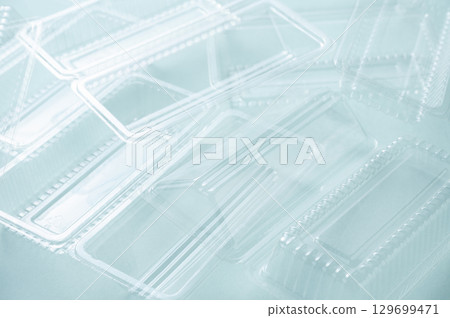 Lots of plastic containers 129699471