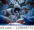 Robot-assisted surgery teams in the hospital of the future 129699774