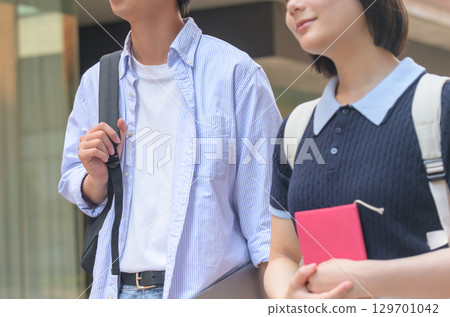 College student image portrait College student image portrait 129701042