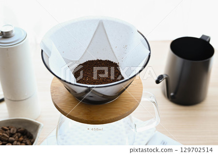 Hand Dripped Coffee Hand Dripped Coffee 129702514
