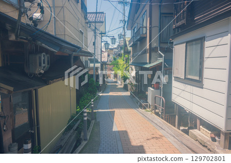 [澀溫泉]舊街景[下高井郡山之內町] 129702801