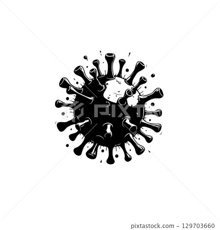 Illustration of Coronavirus: A global health crisis with potential for medical solutions Illustration of Coronavirus: A global health crisis with potential for medical solutions 129703660