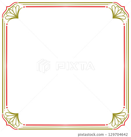 Design of the border frames 129704642