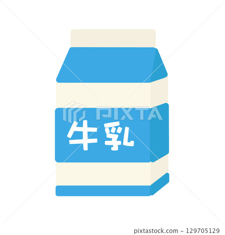 紙盒裡的牛奶插圖 紙盒裡的牛奶插圖 129705129
