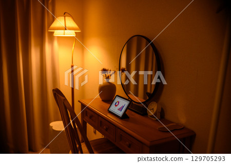 圖形 圖表 平板 129705293