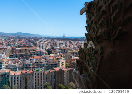 The streets of Barcelona The streets of Barcelona 129705459