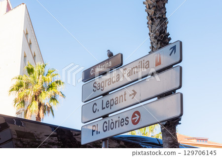 巴塞羅那的街道 巴塞羅那的街道 129706145