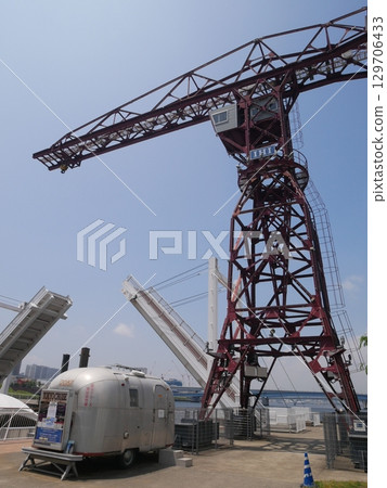 豐洲LaLaport前的濱水區（起重機） 129706433