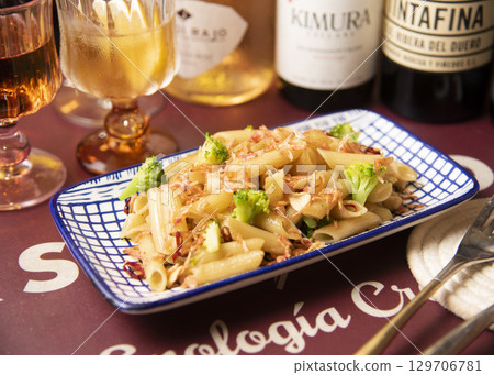 Sakura shrimp peperoncino 129706781