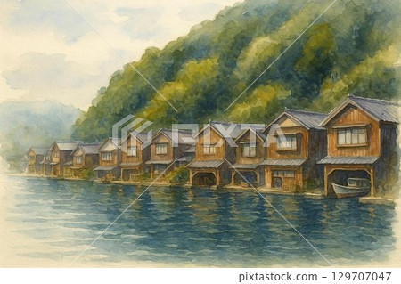 船屋風景 129707047