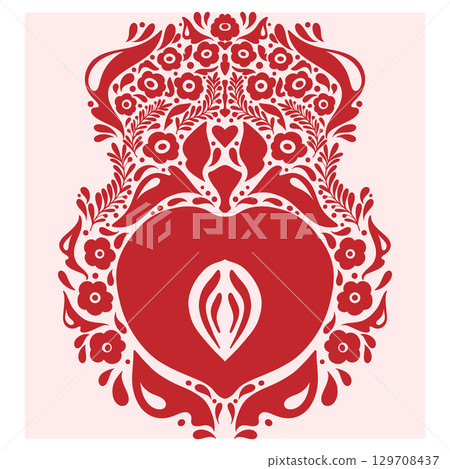 decorative frame elegant vector element for design decorative frame elegant vector element for design 129708437