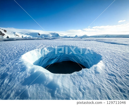Ice Snow Cave 129711046