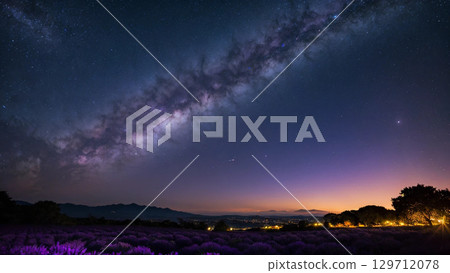 Galactic Night View Galactic Night View 129712078