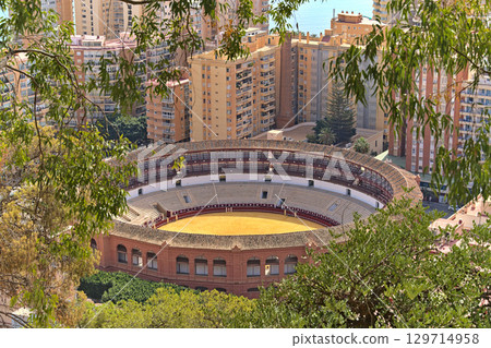 The bullfight arena Plaza de Toros La Malagueta 129714958